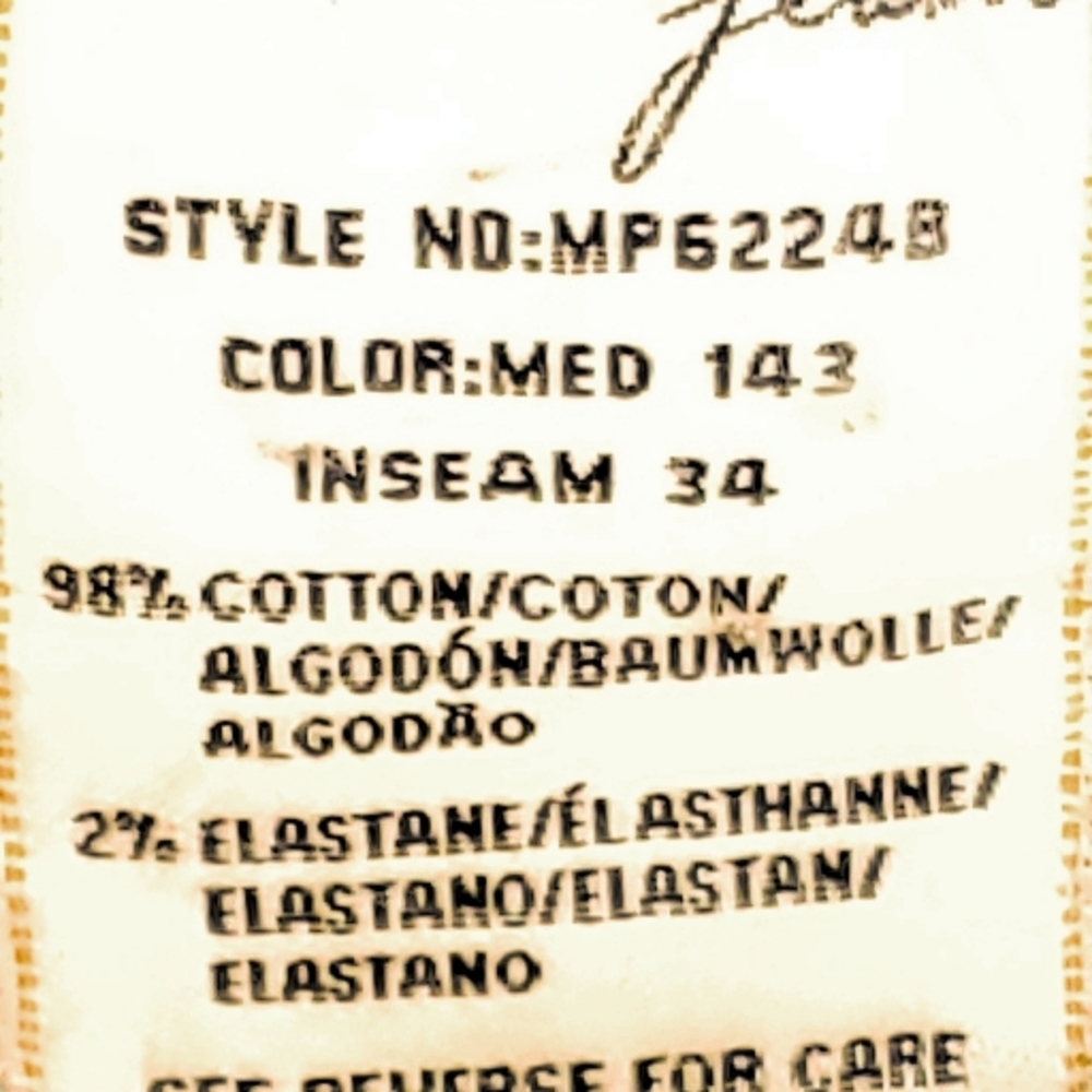 Miss Me Mid Rise Boot Cut Jean's.  Size 28. - Picture 8 of 8